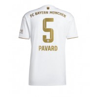 Bayern Munich Benjamin Pavard #5 Fotballklær Bortedrakt 2022-23 Kortermet